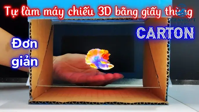 Cách Làm Máy Chiếu 3D Cho Điện Thoại Thủ Công 1 Nguyên Liệu Cần Thiết