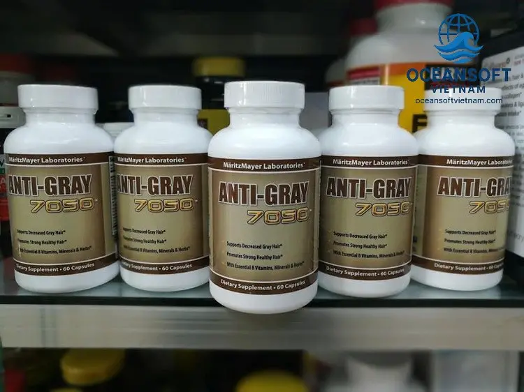 Các sản phẩm Anti Gray Hair phổ biến trên thị trường Các sản phẩm Anti Gray Hair phổ biến trên thị trường