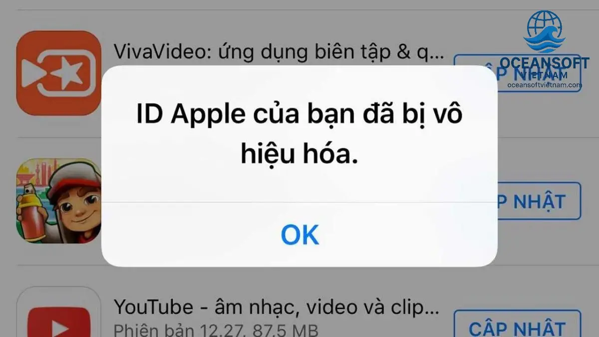 Các cách khắc phục khi tài khoản App Store và iTunes bị vô hiệu hóa Các cách khắc phục khi tài khoản App Store và iTunes bị vô hiệu hóa